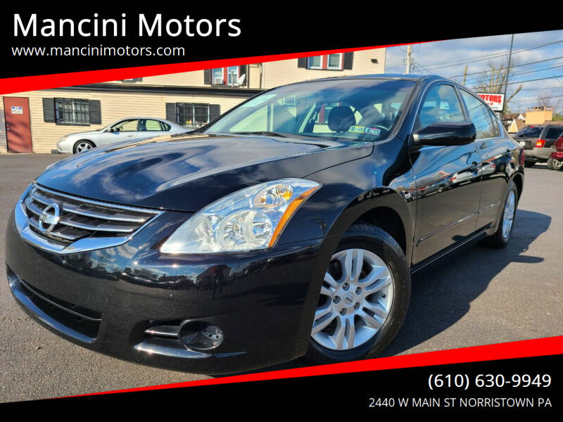 2010 Nissan Altima for sale at Mancini Motors in Norristown PA
