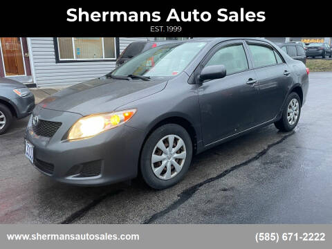 2010 Toyota Corolla for sale at Shermans Auto Sales in Webster NY