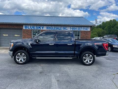 2022 Ford F-150 for sale at BlueSky Wholesale Inc in Chesnee SC