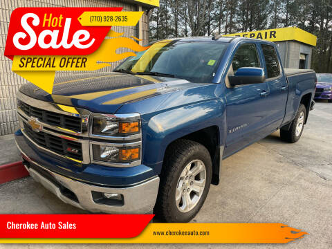 2015 Chevrolet Silverado 1500 for sale at Cherokee Auto Sales in Acworth GA