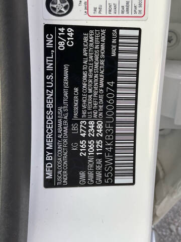 2015 Mercedes-Benz C-Class C 300 4MATIC