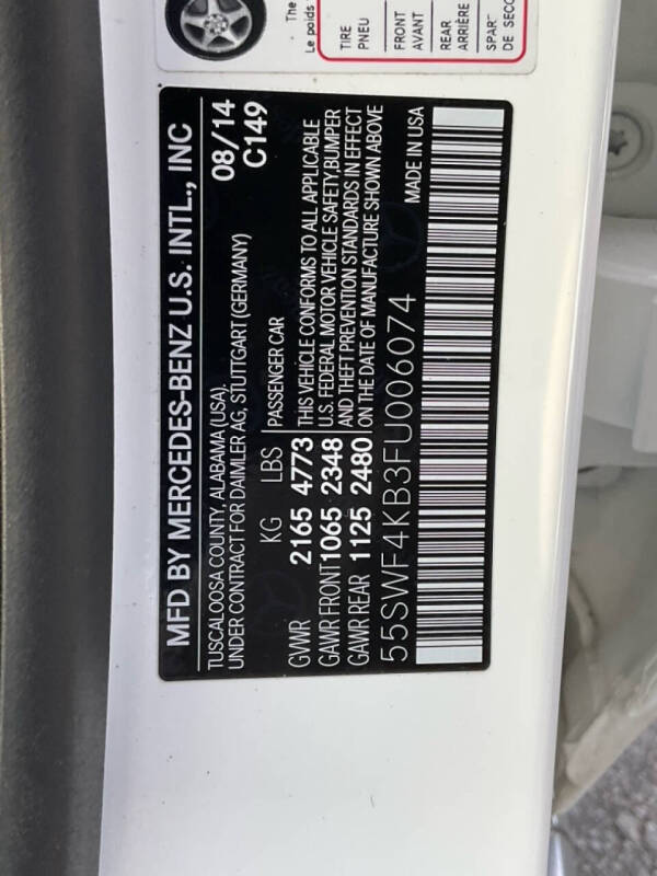 2015 Mercedes-Benz C-Class C 300 4MATIC