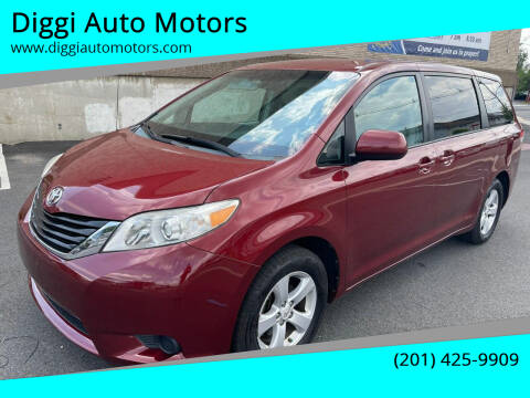 2012 Toyota Sienna for sale at Diggi Auto Motors in Jersey City NJ