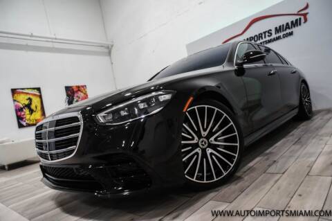 2021 Mercedes-Benz S-Class for sale at AUTO IMPORTS MIAMI in Fort Lauderdale FL