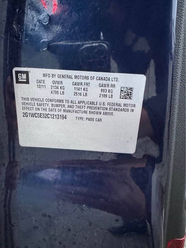 2012 Chevrolet Impala LTZ