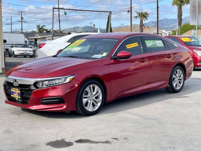 2018 Honda Accord for sale at Country Motors in Salinas, CA