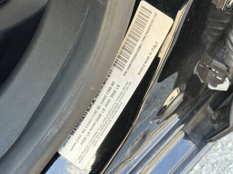 2017 Maserati Ghibli S