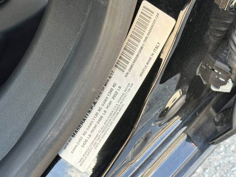 2017 Maserati Ghibli S