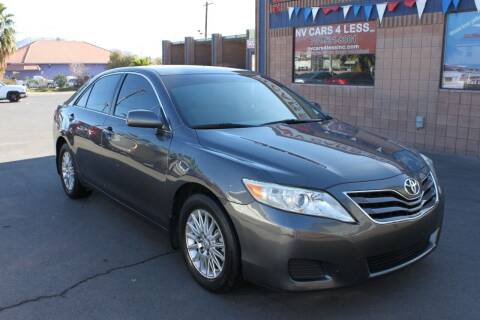 2011 Toyota Camry for sale at NV Cars 4 Less, Inc. in Las Vegas NV