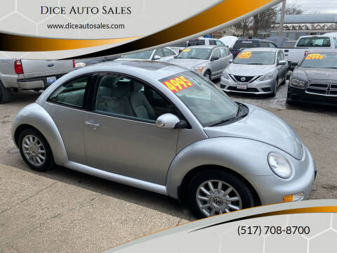 2005 Volkswagen New Beetle for sale at Dice Auto Sales in Lansing MI