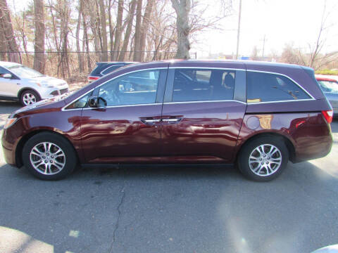2013 Honda Odyssey for sale at Nutmeg Auto Wholesalers Inc in East Hartford CT