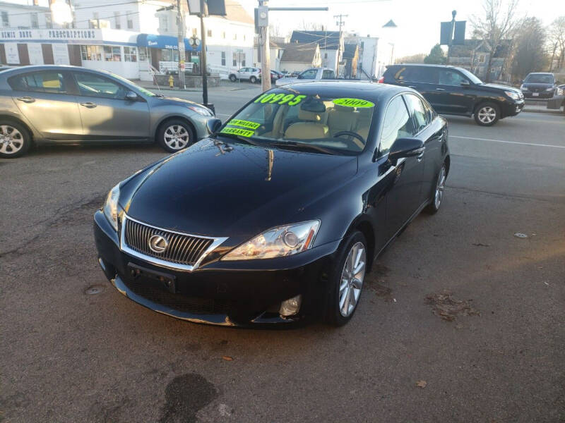 2009 Lexus IS 250 for sale at TC Auto Repair and Sales Inc in Abington MA