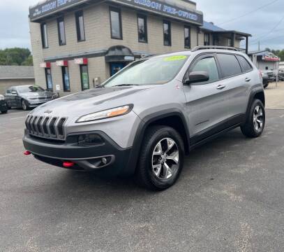2016 Jeep Cherokee for sale at Sisson Pre-Owned in Uniontown PA