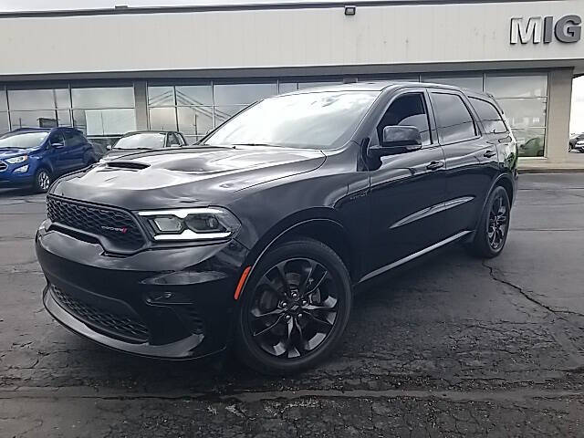Used 2021 Dodge Durango R/T with VIN 1C4SDJCT1MC697014 for sale in Bellefontaine, OH