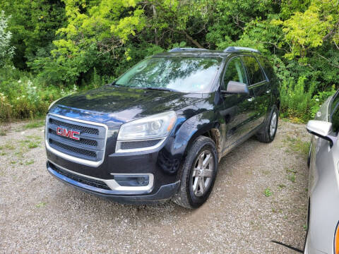 2013 GMC Acadia for sale at Clare Auto Sales, Inc. in Clare MI