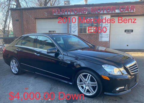 2010 Mercedes-Benz E-Class for sale at HARTFORD MOTOR CAR in Hartford CT