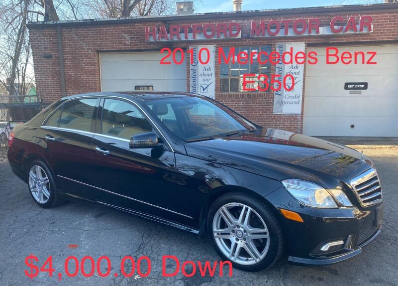 2010 Mercedes-Benz E-Class for sale at HARTFORD MOTOR CAR in Hartford CT