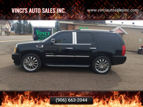 2011 Cadillac Escalade for sale at Vinci's Auto Sales Inc. in Bessemer MI