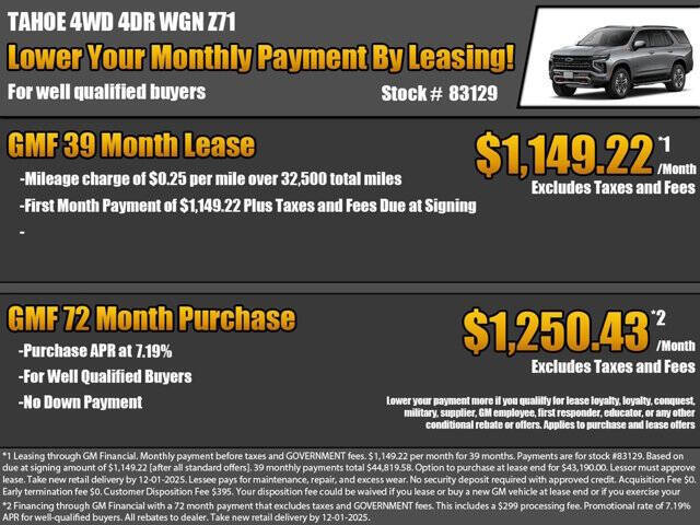 2026 Chevrolet Tahoe Z71