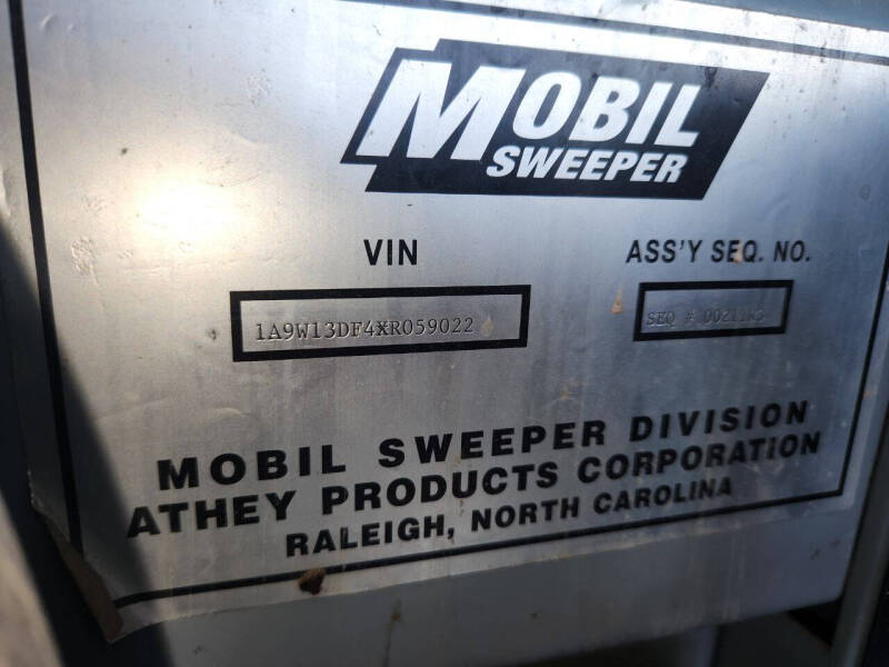 1999 Mobile Athey 3WS Sweeper