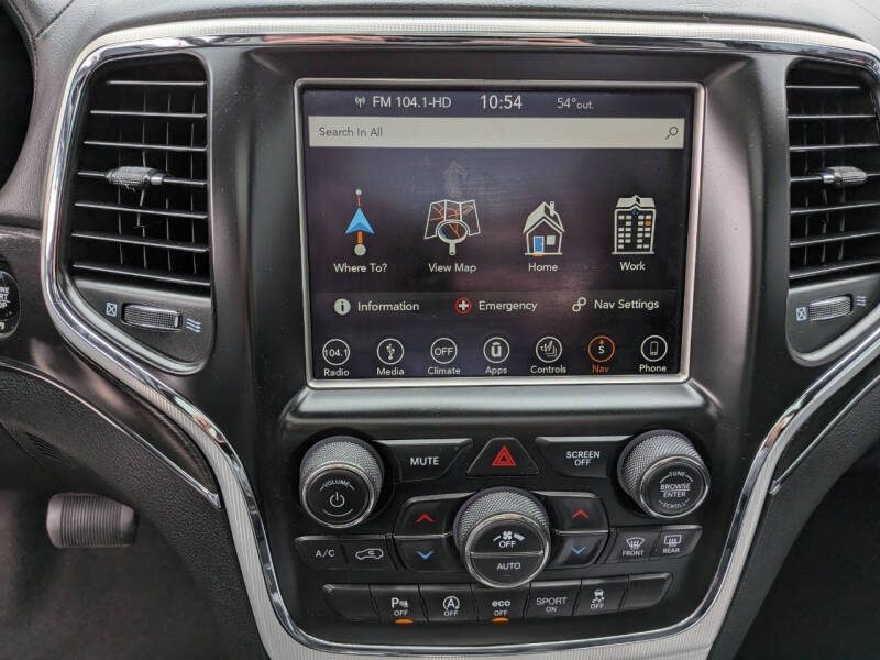 2018 Jeep Grand Cherokee Sterling Edition