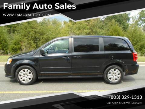 2016 Dodge Grand Caravan for sale at Family Auto Sales in Rock Hill SC