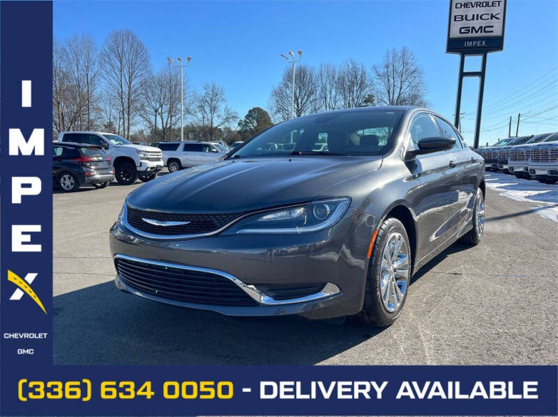 2016 Chrysler 200 for sale at Impex Chevrolet GMC in Reidsville NC