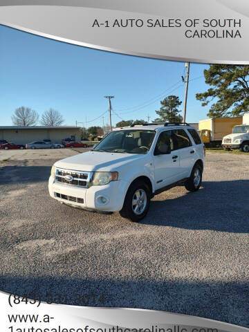 2008 Ford Escape for sale at A-1 Auto Sales Of South Carolina in Conway SC