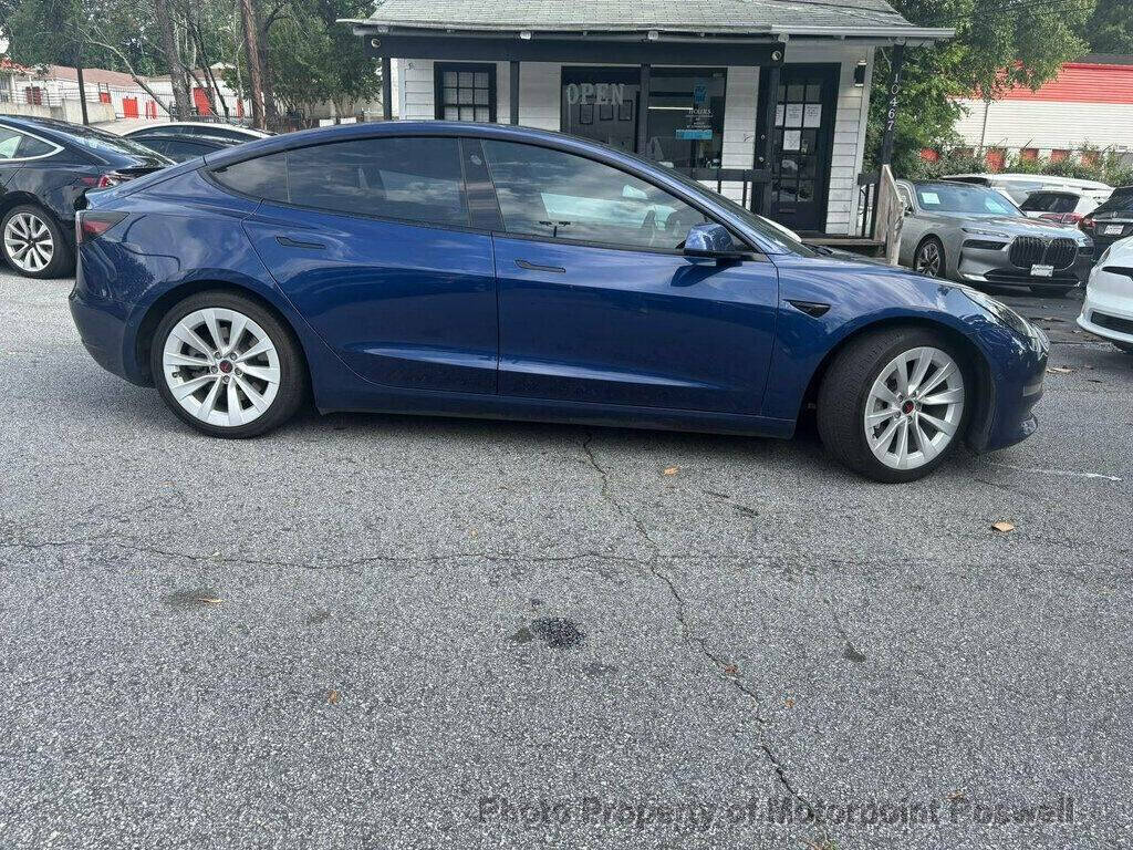 Dk. Blue 2021 Tesla Model 3 Long Range AWD Long Range 4dr Sedan 29