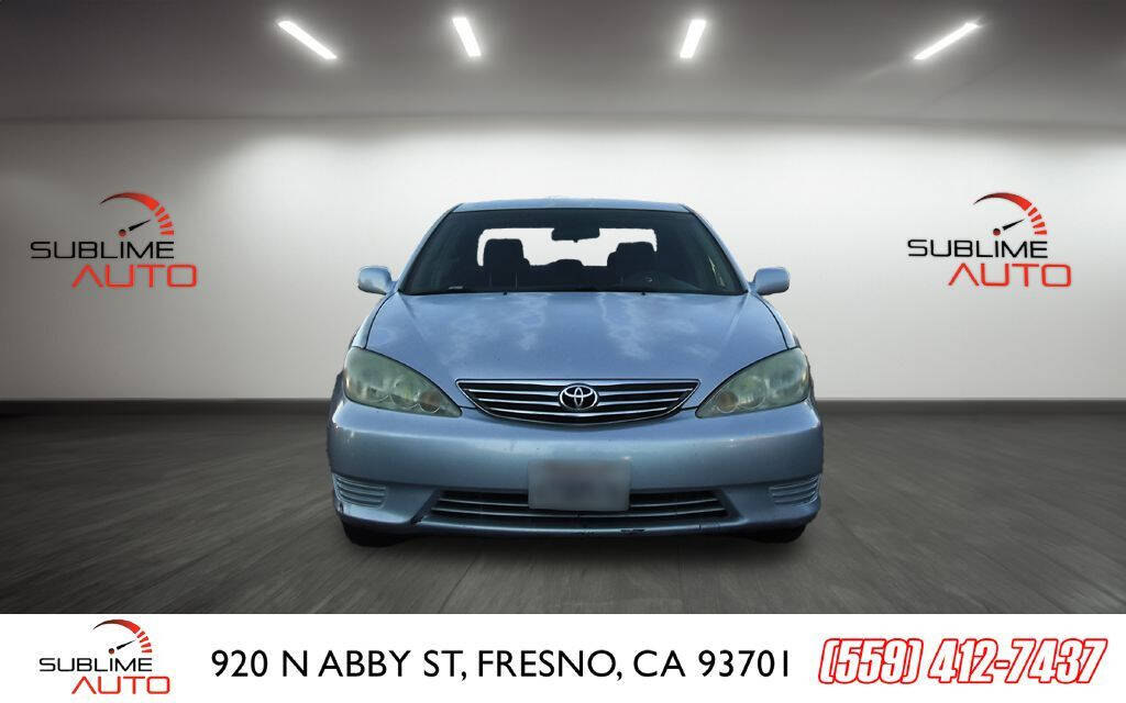 2005 Toyota Camry for sale at SUBLIME AUTO in Fresno, CA