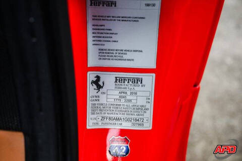 2016 Ferrari 488 Spider