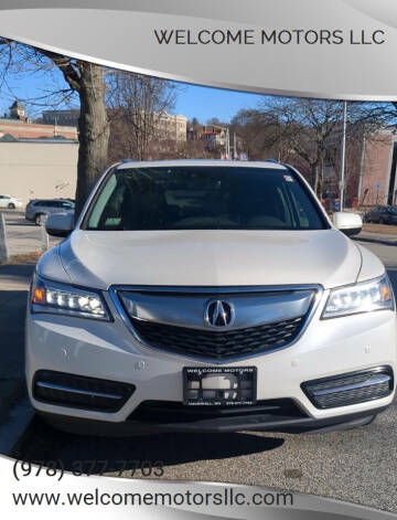 2016 Acura MDX for sale at Welcome Motors LLC in Haverhill MA