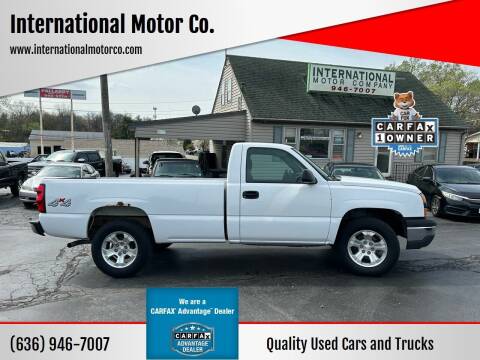 2006 Chevrolet Silverado 1500 for sale at International Motor Co. in Saint Charles MO