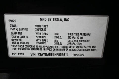 2022 Tesla Model Y Long Range