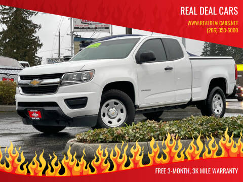 2016 Chevrolet Colorado for sale at Real Deal Cars in Everett WA