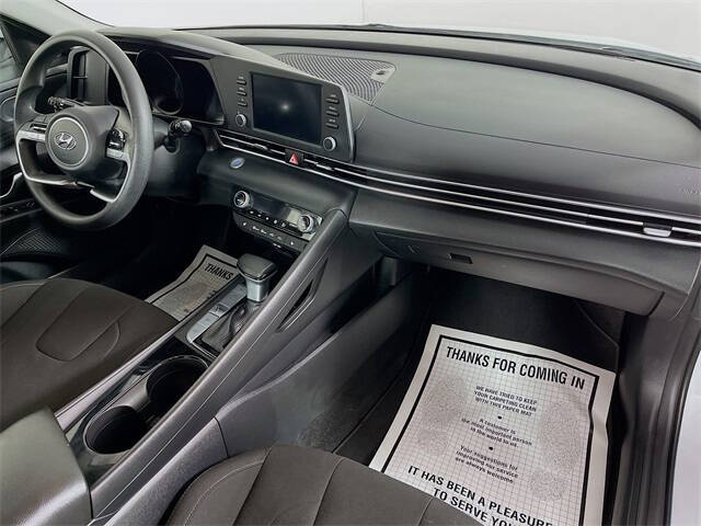 2023 Hyundai Elantra Hybrid Blue