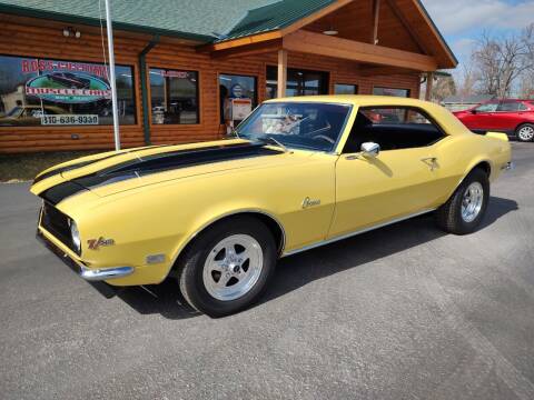 1968 Chevrolet Camaro for sale at Ross Customs Muscle Cars LLC in Goodrich MI