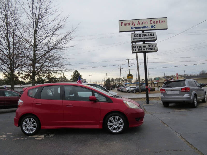 2010 Honda Fit for sale at FAMILY AUTO CENTER in Greenville NC