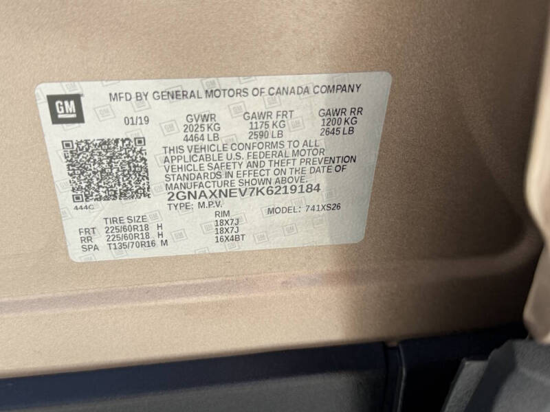 2019 Chevrolet Equinox Premier