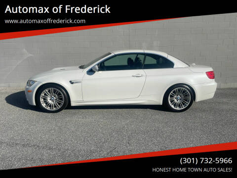 2013 BMW M3 for sale at Automax of Frederick in Frederick MD