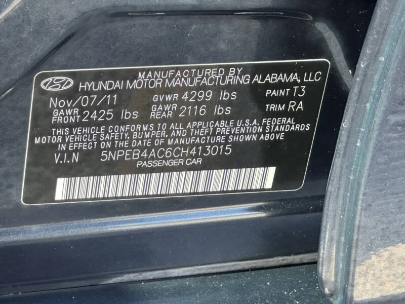 2012 Hyundai Sonata GLS