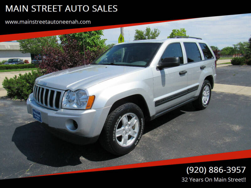 2006 Jeep Grand Cherokee for sale at MAIN STREET AUTO SALES in Neenah WI