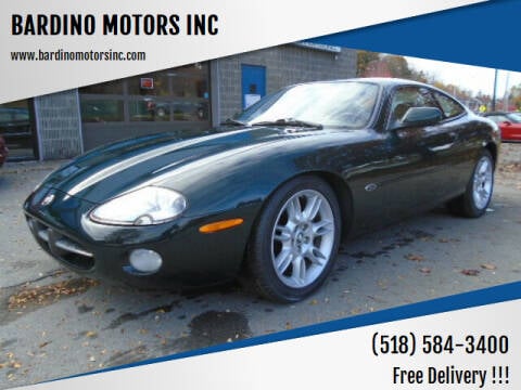 2002 Jaguar XK-Series for sale at BARDINO MOTORS INC in Saratoga Springs NY