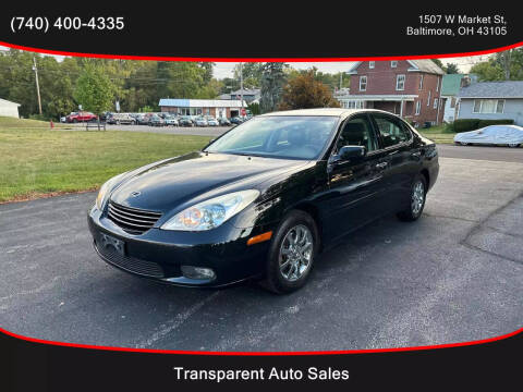 2004 Lexus ES 330 for sale at Transparent Auto Sales LLC in Baltimore OH