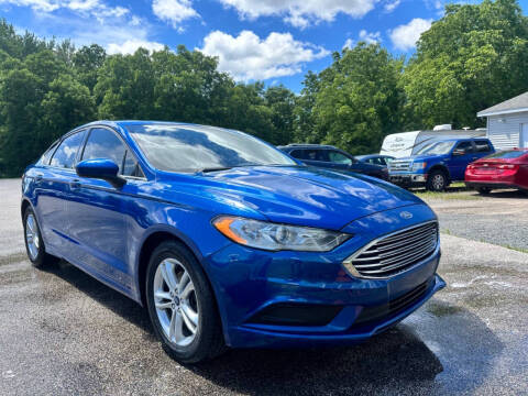 2018 Ford Fusion for sale at Deals on Wheels Auto Sales in Scottville MI