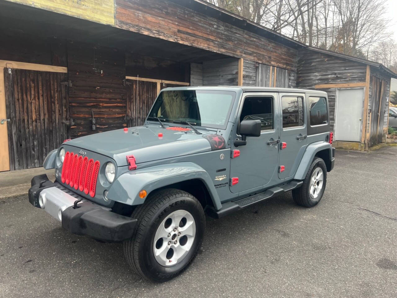 2014 Jeep Wrangler Unlimited for sale at Drive X in Oakville, CT