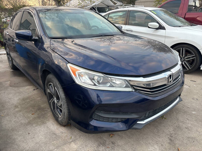 2017 Honda Accord for sale at Memo's Auto Sales in Houston TX