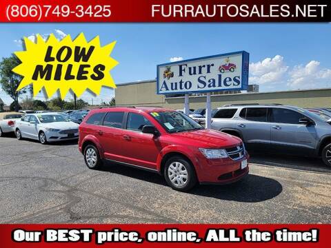 2018 Dodge Journey for sale at FURR AUTO SALES in Lubbock TX