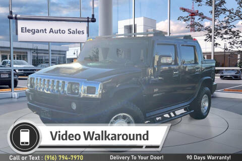 2006 HUMMER H2 SUT for sale at Elegant Auto Sales in Rancho Cordova CA