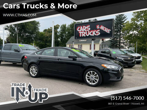 2020 Ford Fusion for sale at Cars Trucks & More in Howell MI